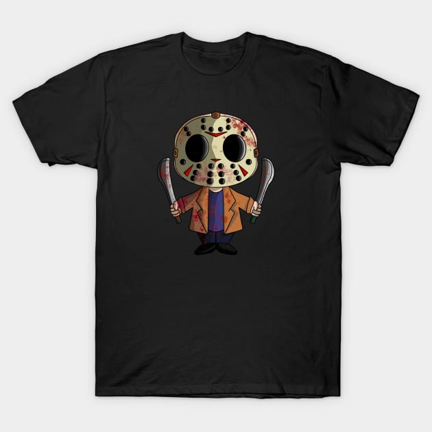 Chibi Jason T-Shirt by JeremyBrownArt 